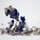 Illustration for article titled Porcelain fighters come to life when you crash them against the floor